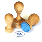 Runde Holz- & Kunststoffstempel