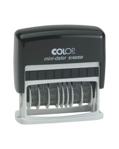 razítko COVID - očkování Doppel-Datumsstempel