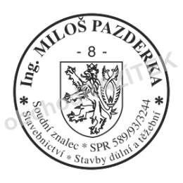 Kulaté razítka pro soudní znalce - ø 20mm || obchodRAZITEK.cz 