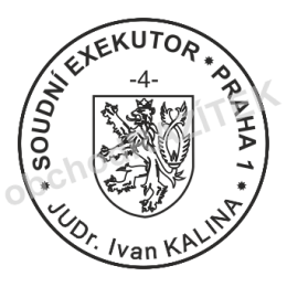 Kulaté razítka pro exeutory - ø 25mm || obchodRAZITEK.cz Kulaté razítka pro exekutory - ø 25mm || obchodRAZITEK.cz